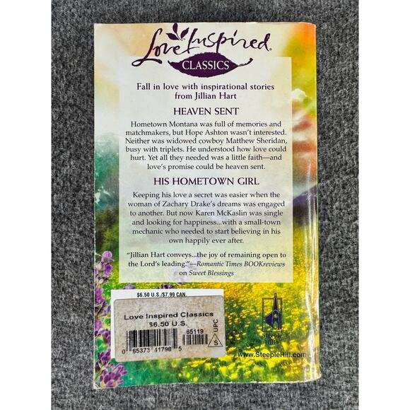 Heaven Sent / His Hometown Girl by Jillian Hart (Paperback) - Picture 2 of 6